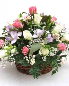 Delicate Flower Basket
