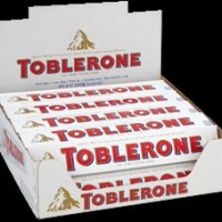 Toblerone White 50g (Box of 20)